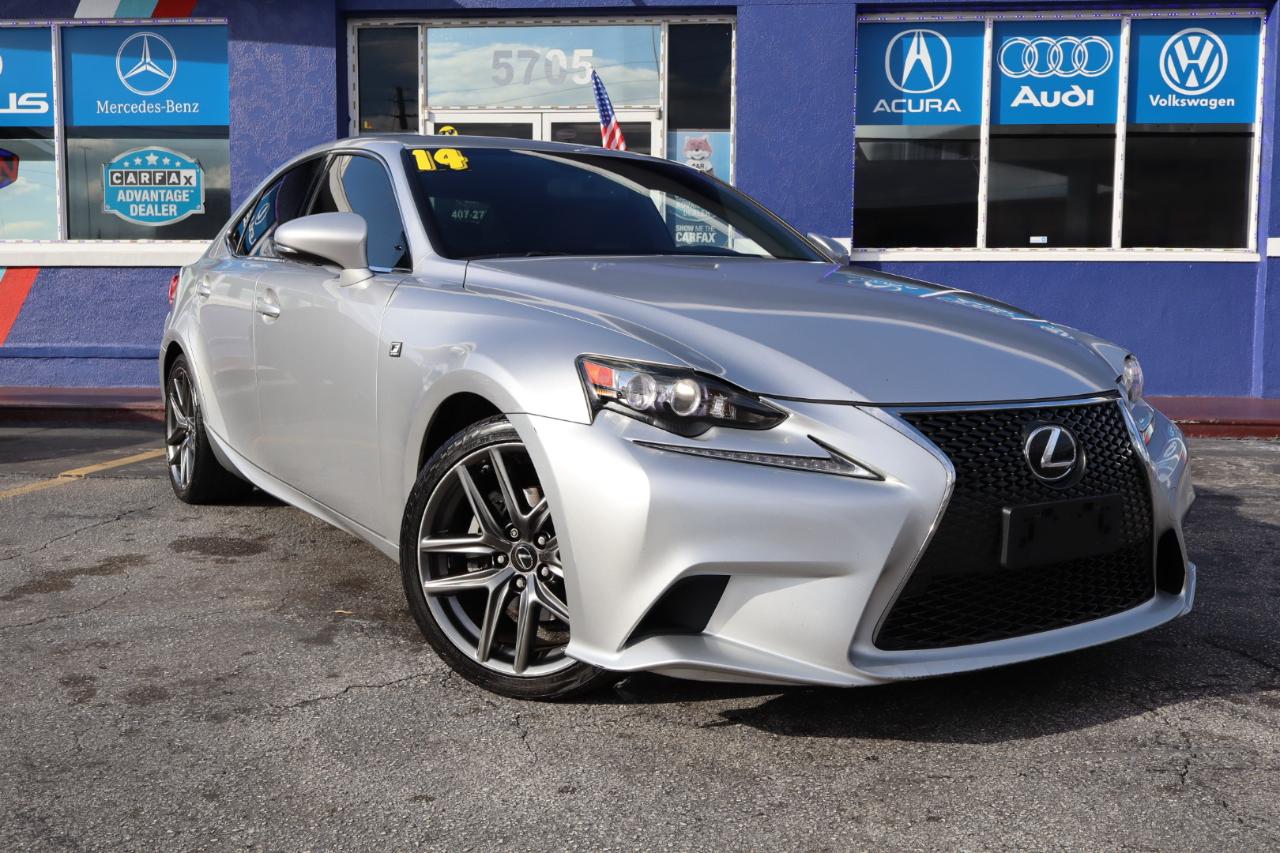 Lexus IS 250 4dr Sport Sdn Auto RWD 2014