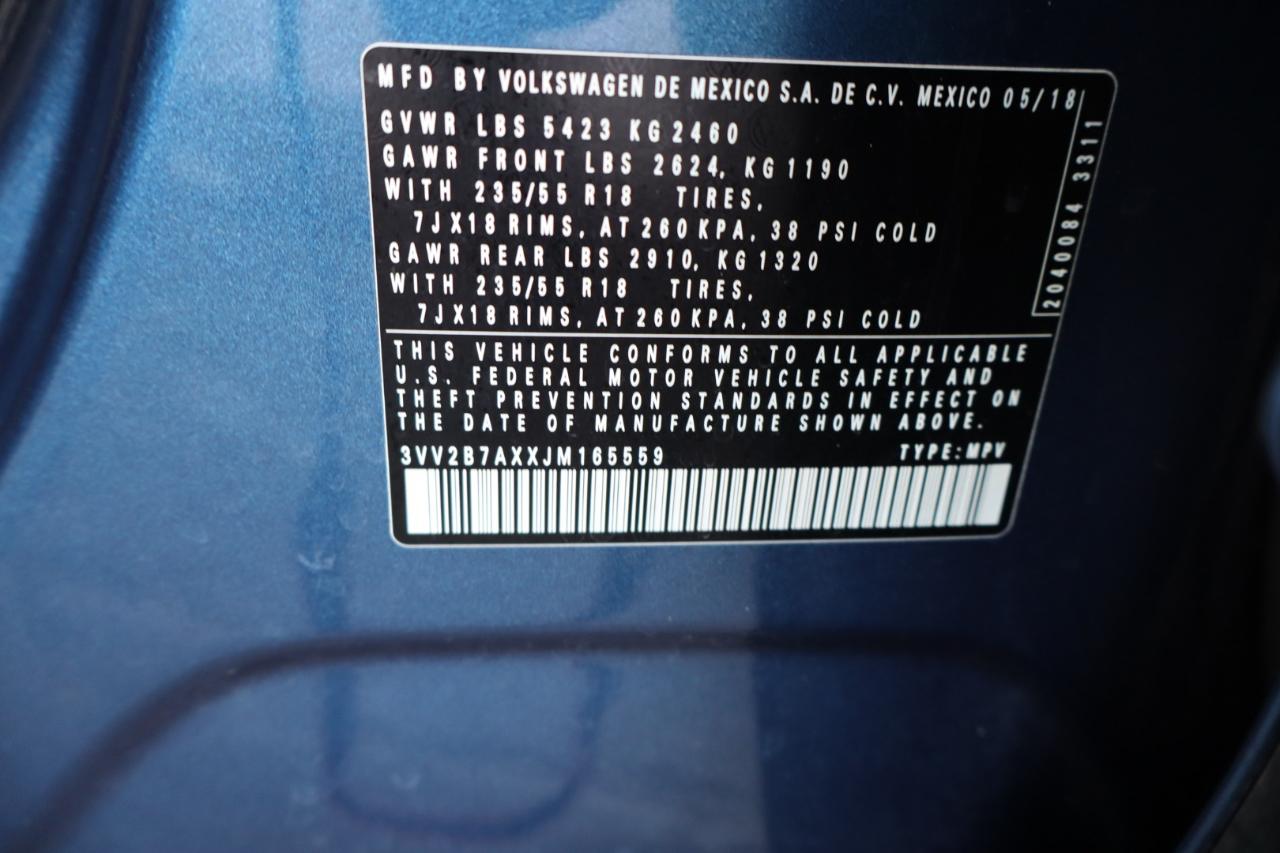 Volkswagen Tiguan 2.0T SEL 4MOTION 2018