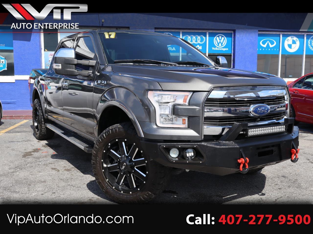 Ford F-150 Lariat SuperCrew 4WD 2017