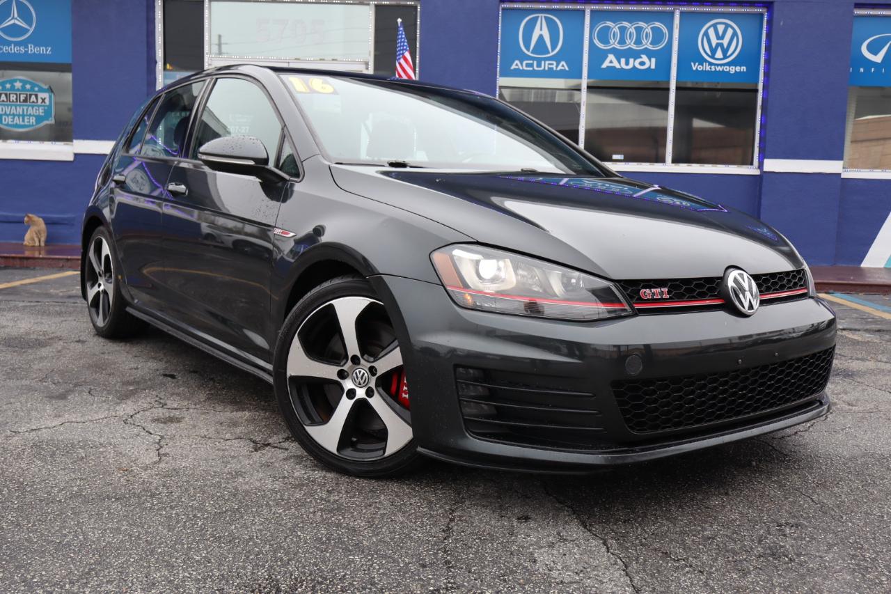 Volkswagen Golf GTI 4dr HB Man S w/Performance Pkg 2016