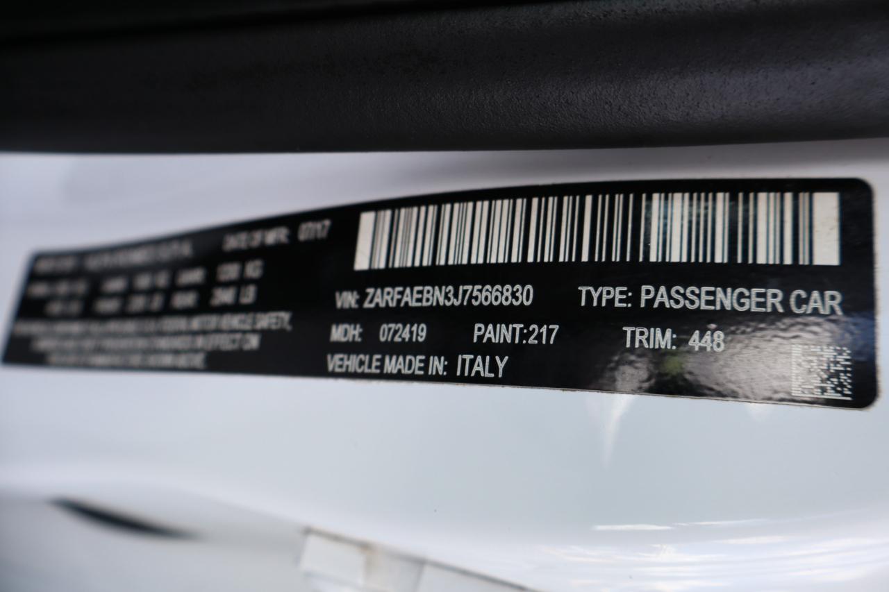 Alfa Romeo Giulia RWD 2018