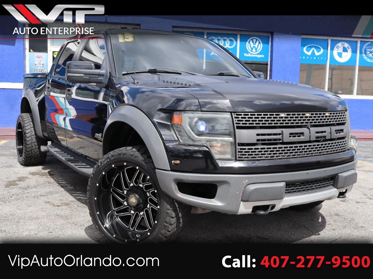 Ford F-150 4WD SuperCrew 145" SVT Raptor 2013