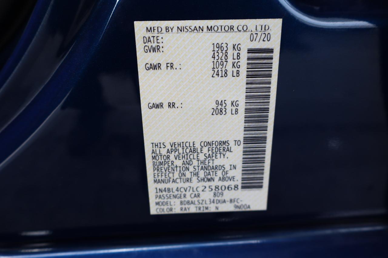 Nissan Altima 2.5 SR Sedan 2020