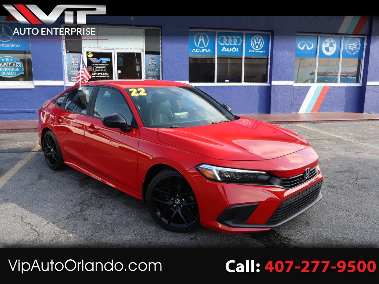 2022 Honda Civic Sedan Sport CVT