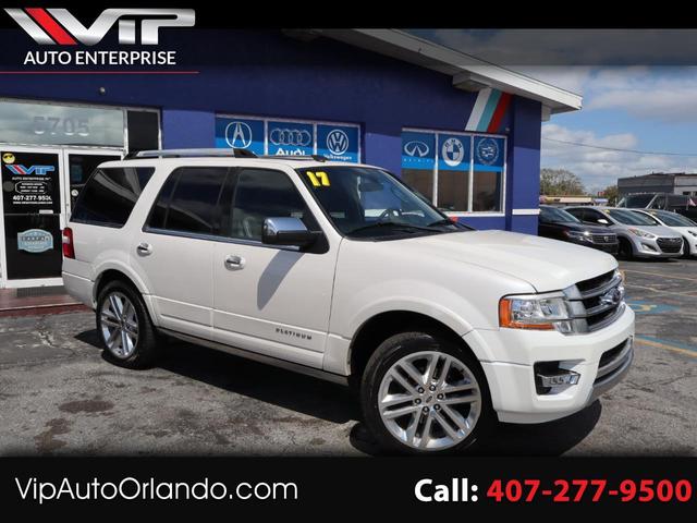White 2017 Ford Expedition Platinum SUV / Crossover 4X2 Automatic