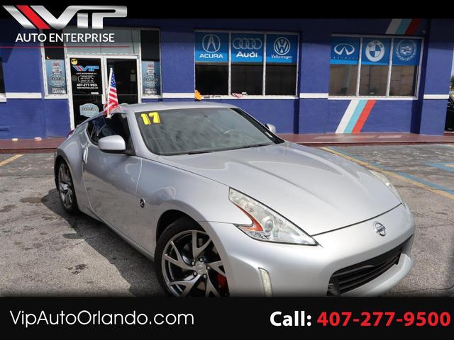 Silver 2017 Nissan 370Z Sport Tech Coupe Rear-Wheel Drive Automatic