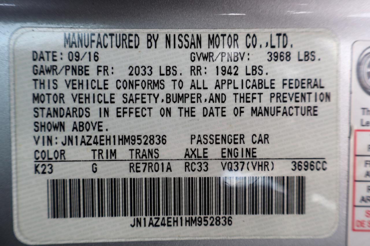 Nissan 370Z Coupe Sport Tech Auto 2017