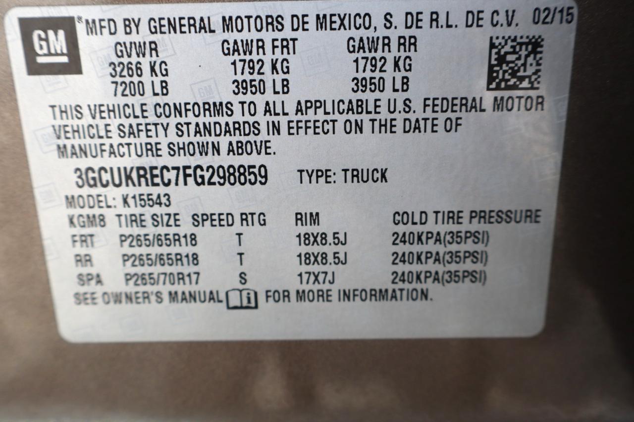 Chevrolet Silverado 1500 4WD Crew Cab 143.5" LT w/2LT 2015