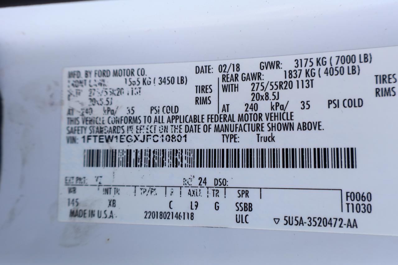 Ford F-150 King Ranch 4WD SuperCrew 5.5' Box 2018