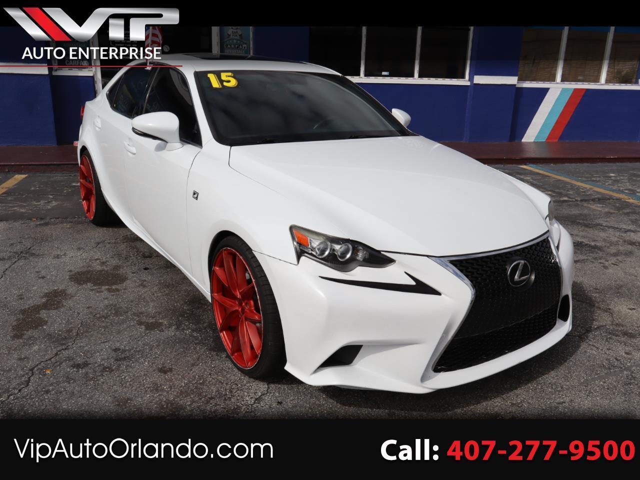 Lexus IS 250 4dr Sport Sdn RWD 2015