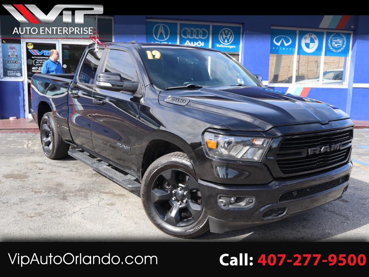 RAM 1500 Big Horn/Lone Star 4x2 Quad Cab 6'4" Box 2019