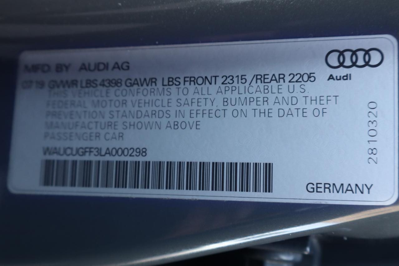 Audi A3 Sedan Premium Plus 40 TFSI 2020