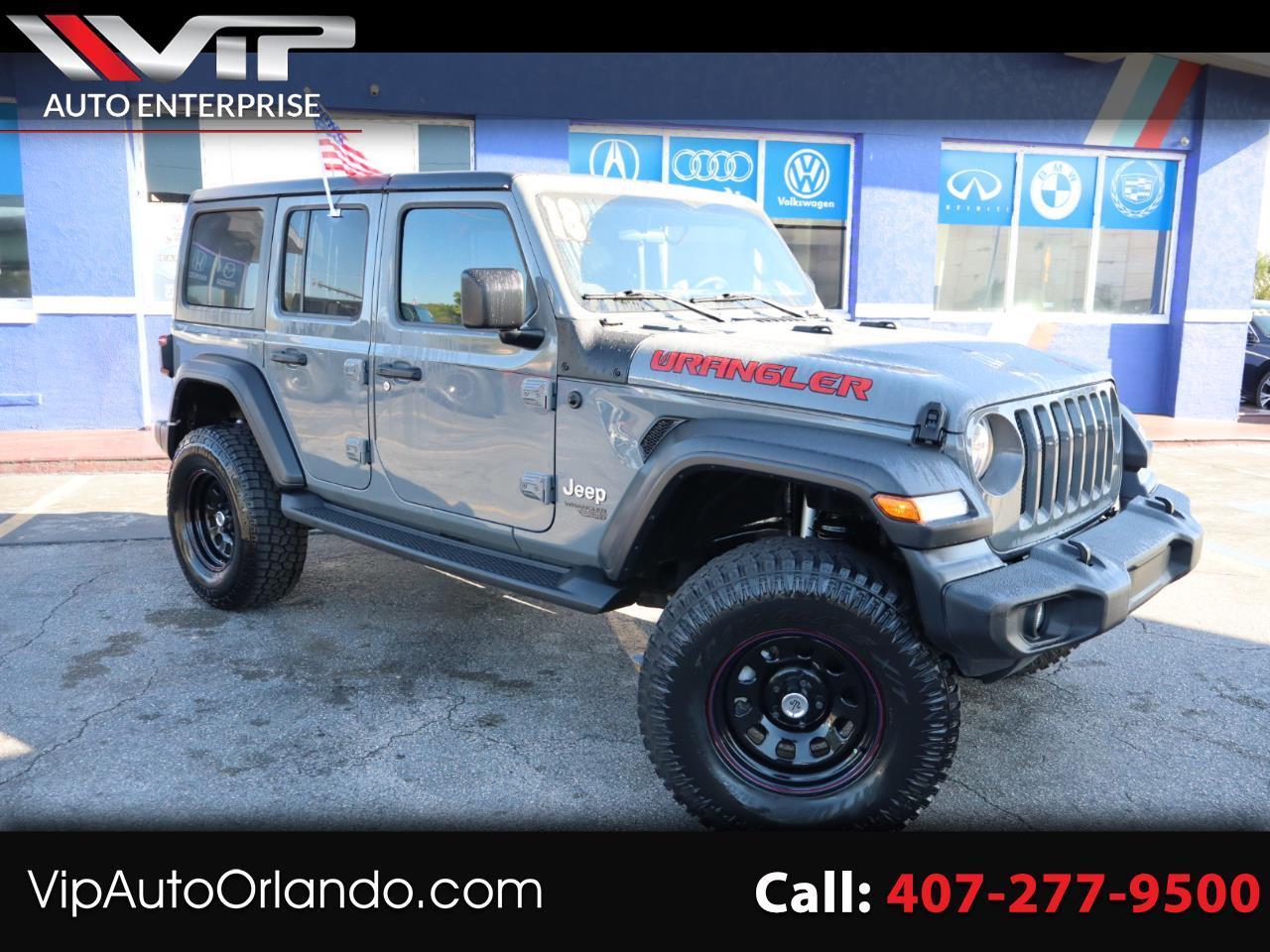 Jeep Wrangler Unlimited Sport S 4x4 2018