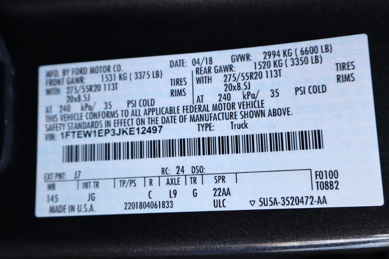 Ford F-150 Lariat 4WD SuperCrew 5.5' Box 2018