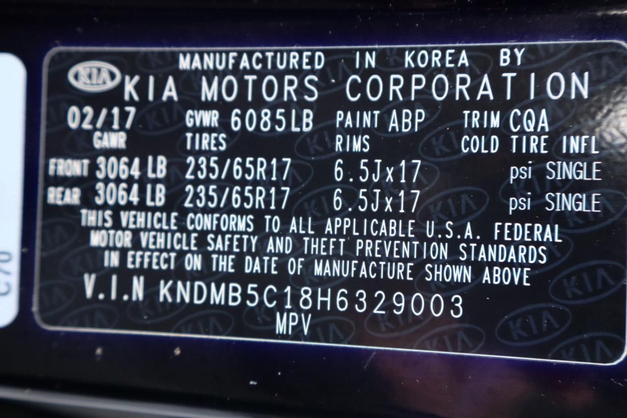 Kia Sedona LX FWD 2017