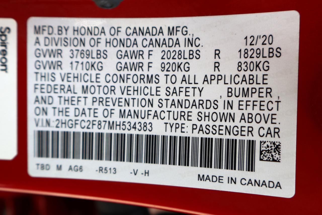 Honda Civic Sedan Sport CVT 2021