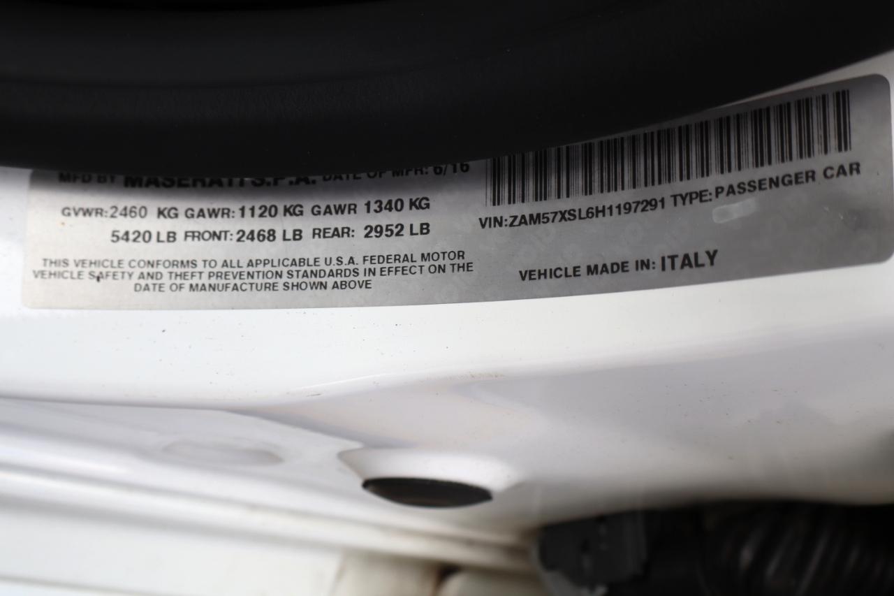 Maserati Ghibli 3.0L 2017