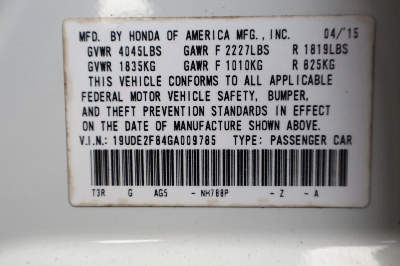 Acura ILX 4dr Sdn w/Technology Plus/A-SPEC Pkg 2016