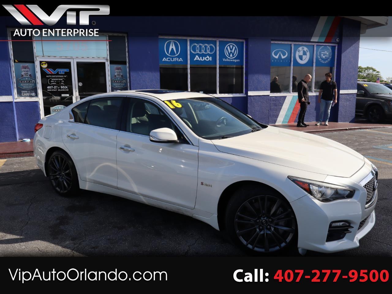 Infiniti Q50 4dr Sdn 3.0t Red Sport 400 AWD 2016