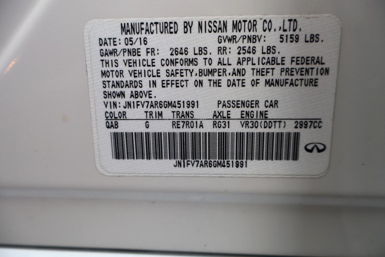 Infiniti Q50 4dr Sdn 3.0t Red Sport 400 AWD 2016