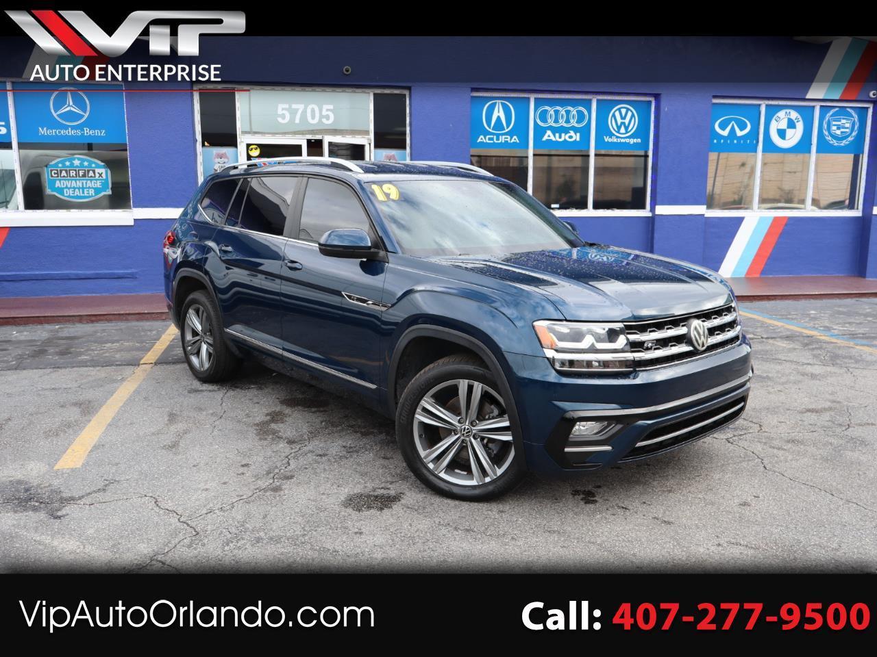 Volkswagen Atlas 3.6L V6 SE w/Technology R-Line FWD 2019