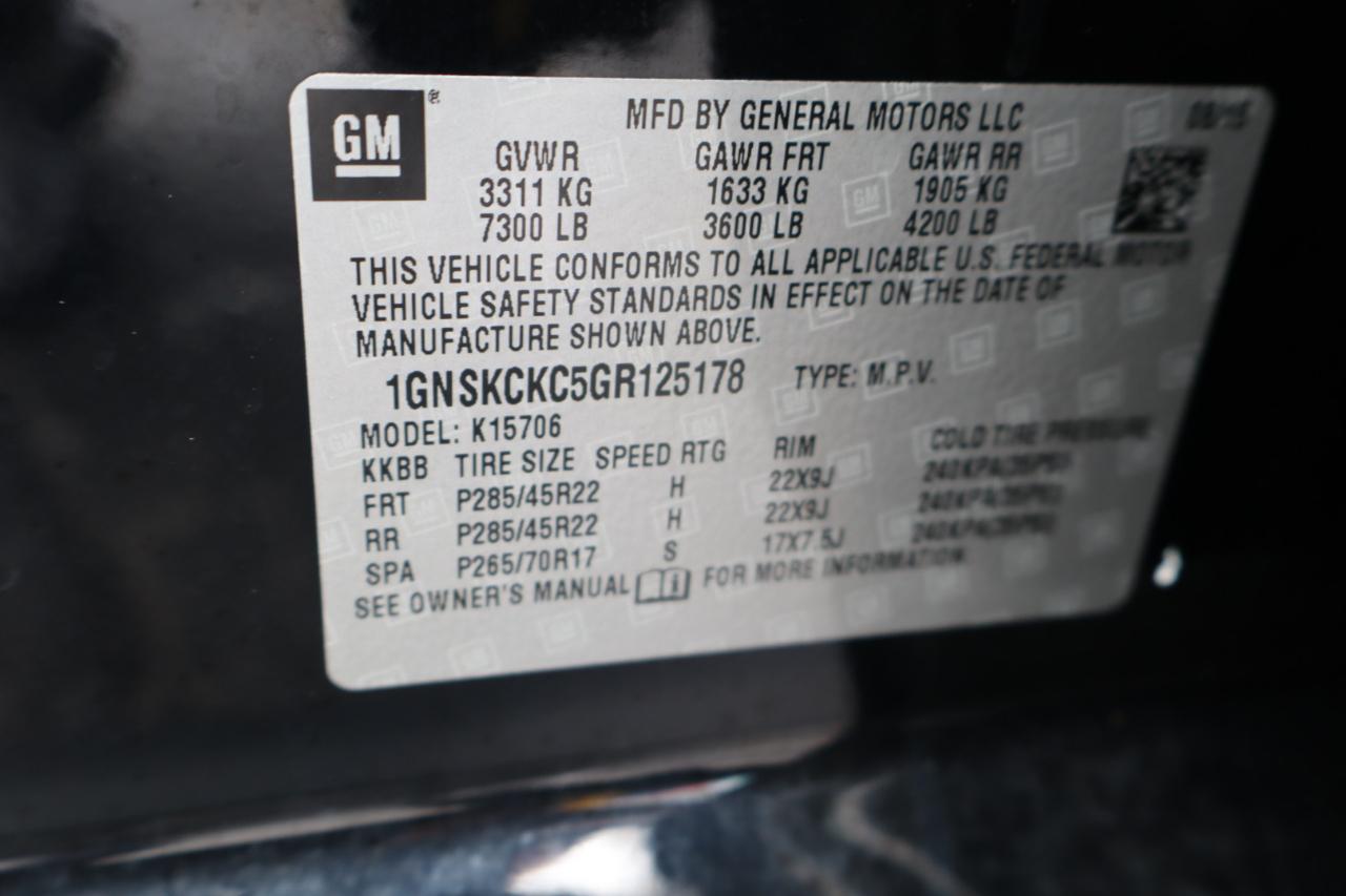 Chevrolet Tahoe 4WD 4dr LTZ 2016