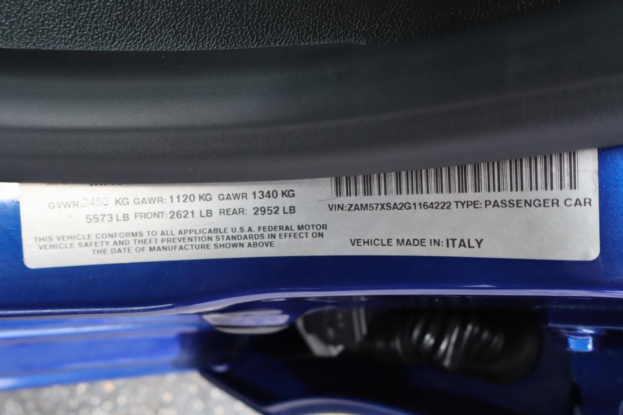 Maserati Ghibli 4dr Sdn 2016