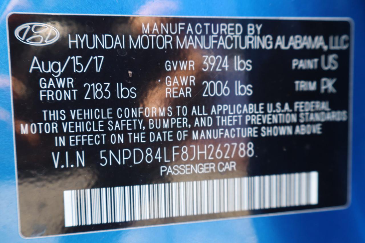 Hyundai Elantra SEL 2.0L Auto (Alabama) 2018