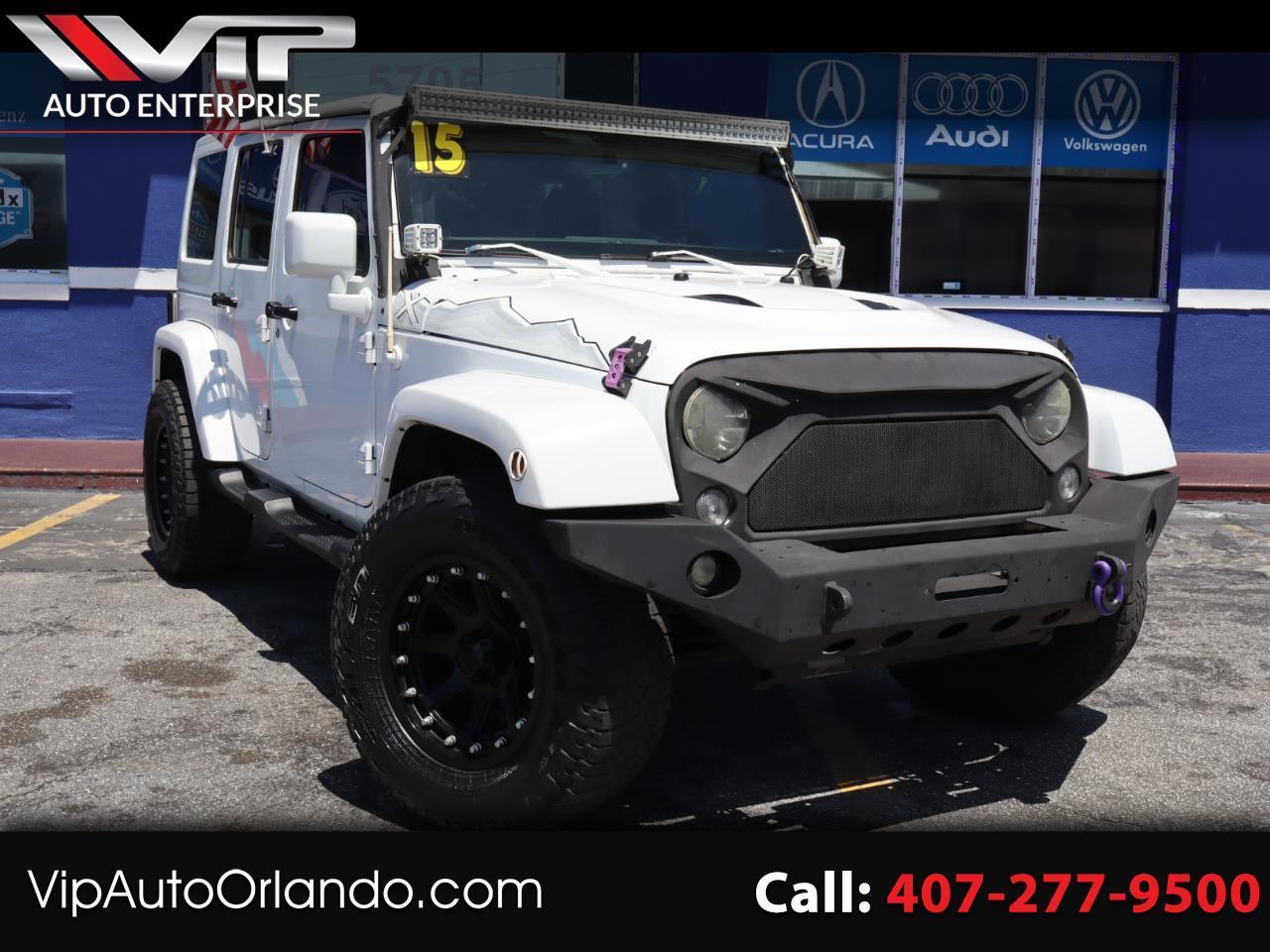 Jeep Wrangler Unlimited 4WD 4dr Wrangler X *Ltd Avail* 2015