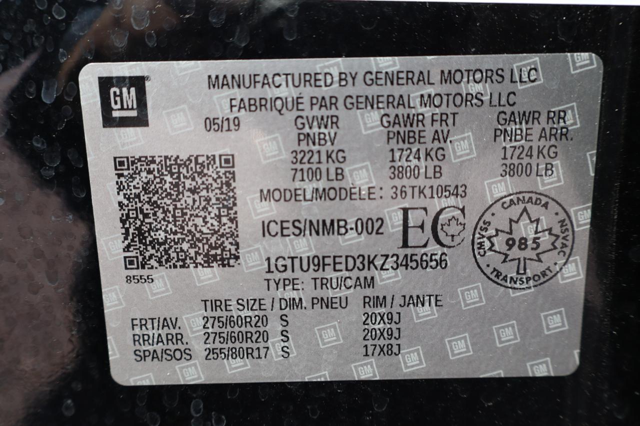 GMC Sierra 1500 4WD Crew Cab 147" Denali 2019