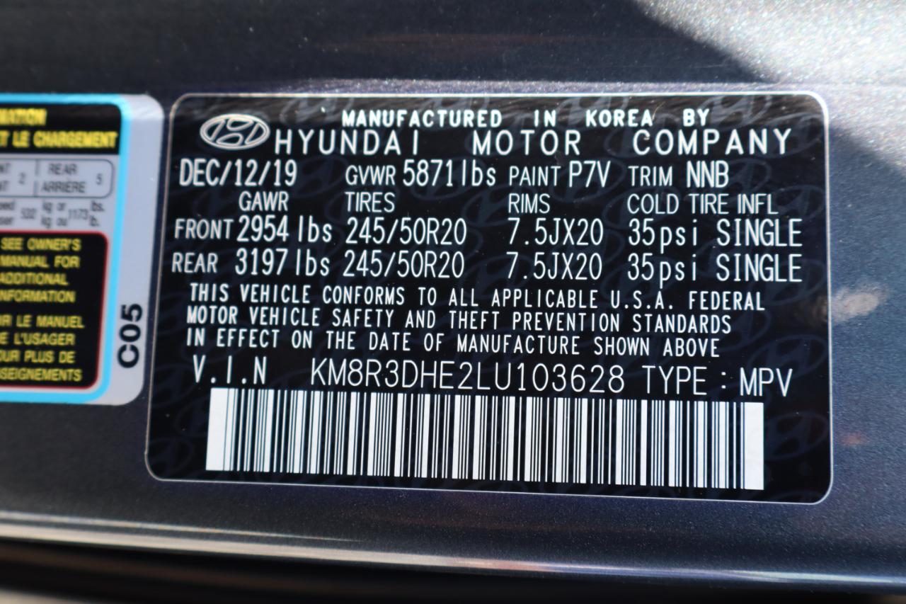 Hyundai Palisade SEL AWD 2020