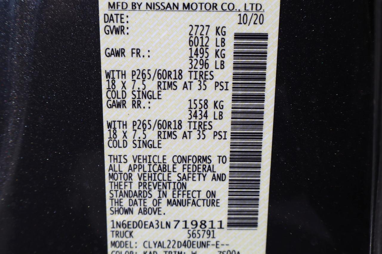 Nissan Frontier Crew Cab 4x2 SV Auto 2020