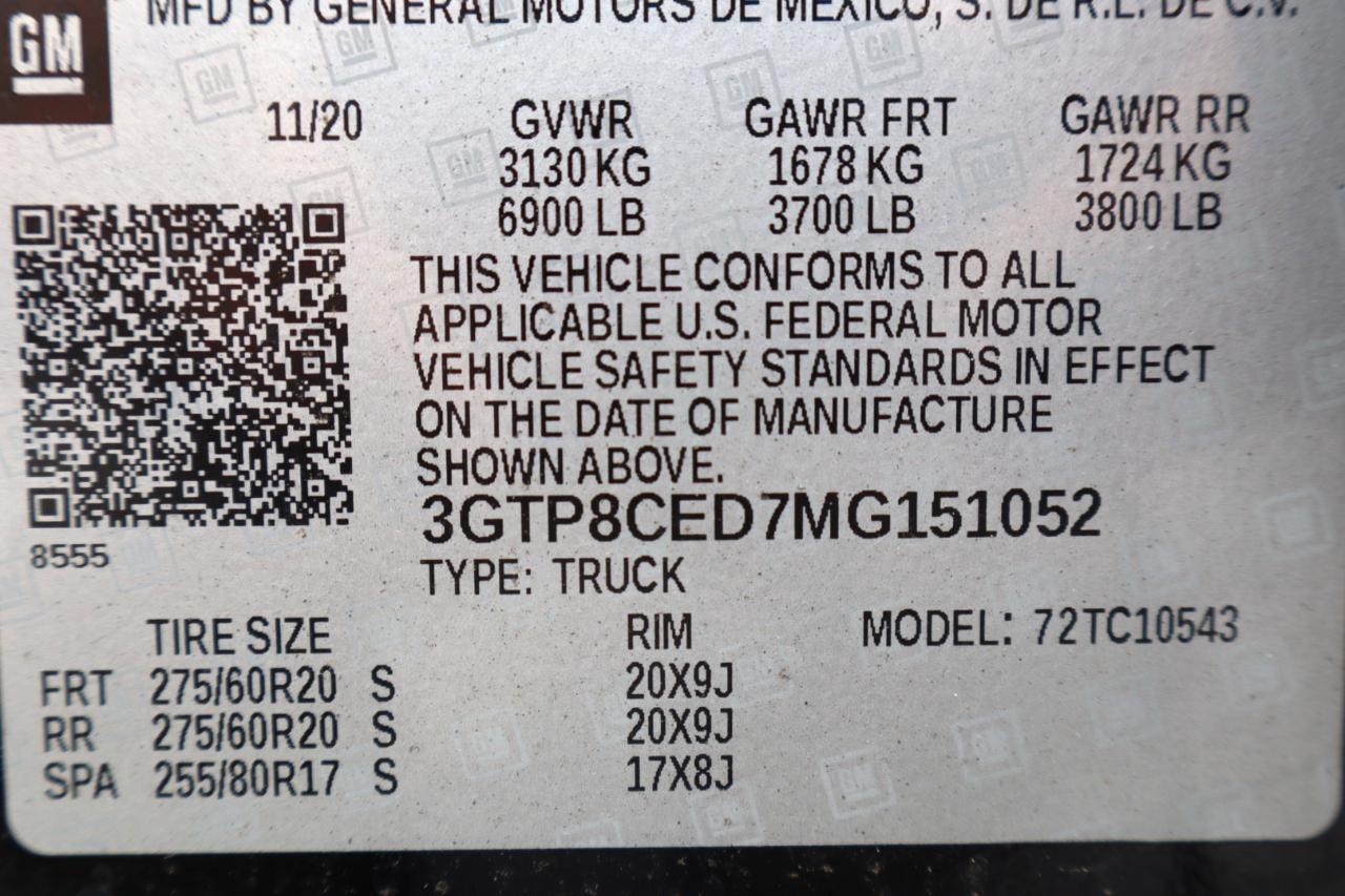 GMC Sierra 1500 2WD Crew Cab 147" Elevation 2021