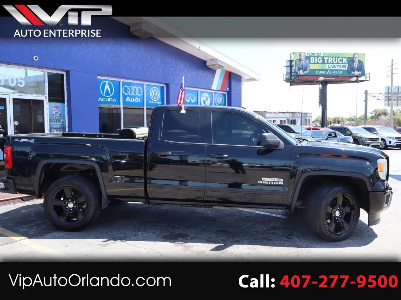 GMC Sierra 1500 4WD Double Cab 143.5" 2015