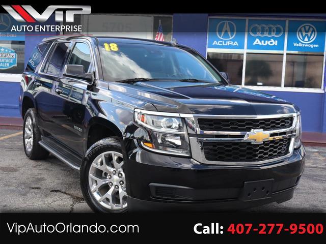 Black 2018 Chevrolet Tahoe SUV / Crossover 4X2 Automatic