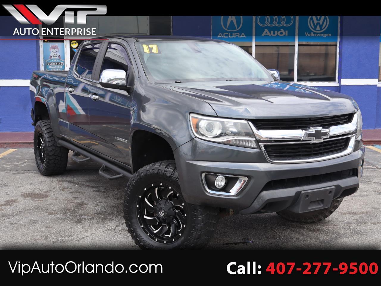 2017 Chevrolet Colorado 4WD Crew Cab 140.5" LT