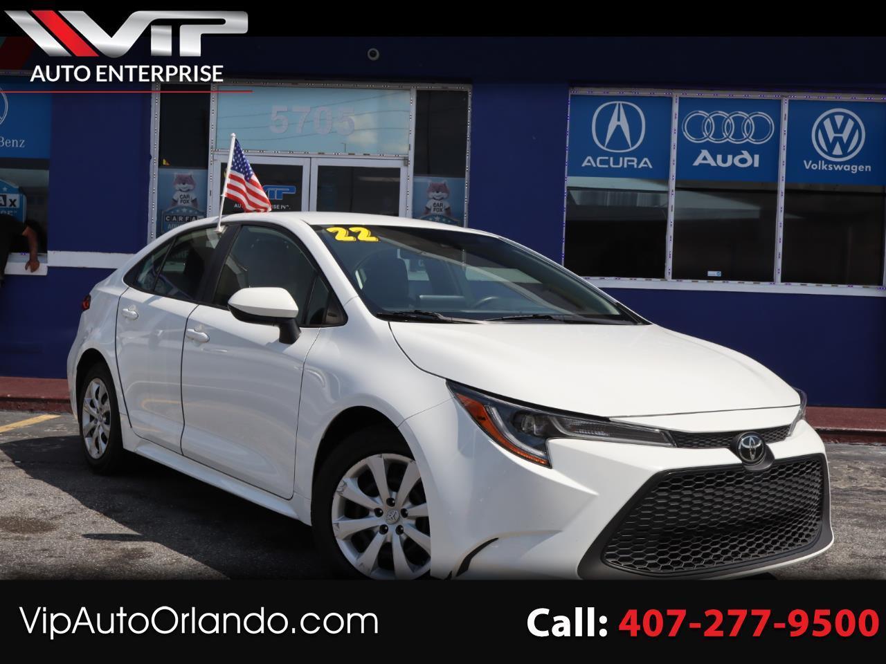 Toyota Corolla LE CVT (Natl) 2022