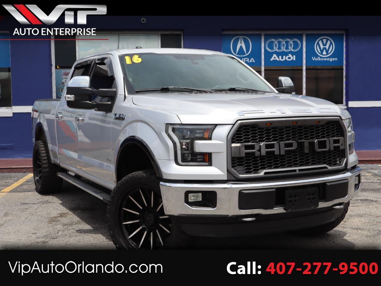 Ford F-150 4WD SuperCrew 150" Lariat 2016