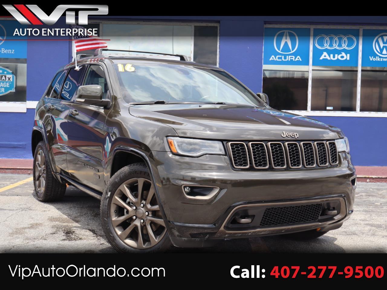 Jeep Grand Cherokee 4WD 4dr Limited 75th Anniversary 2016