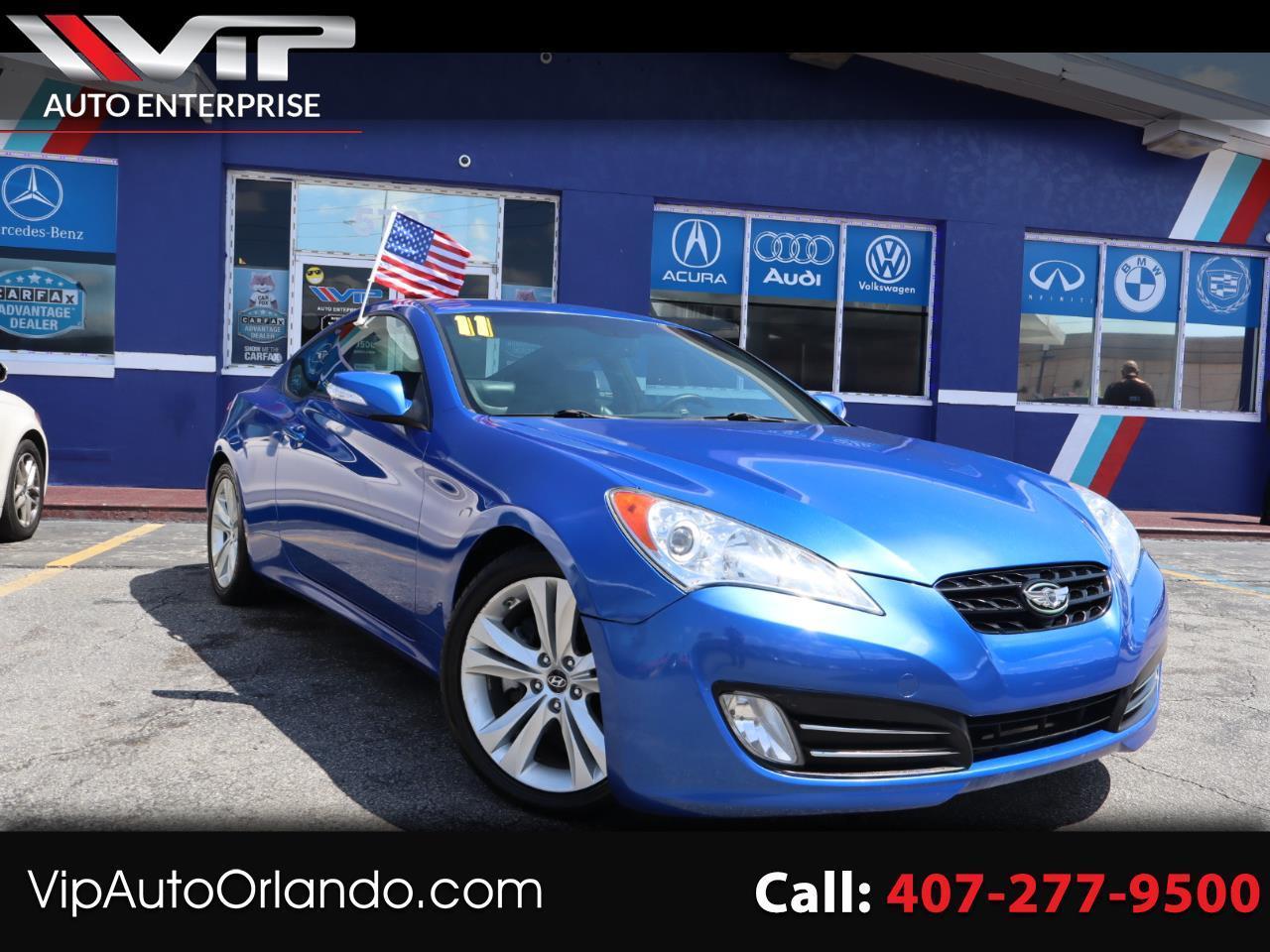 Hyundai Genesis Coupe 2dr 3.8L Auto Grand Touring w/Blk Lth 2011