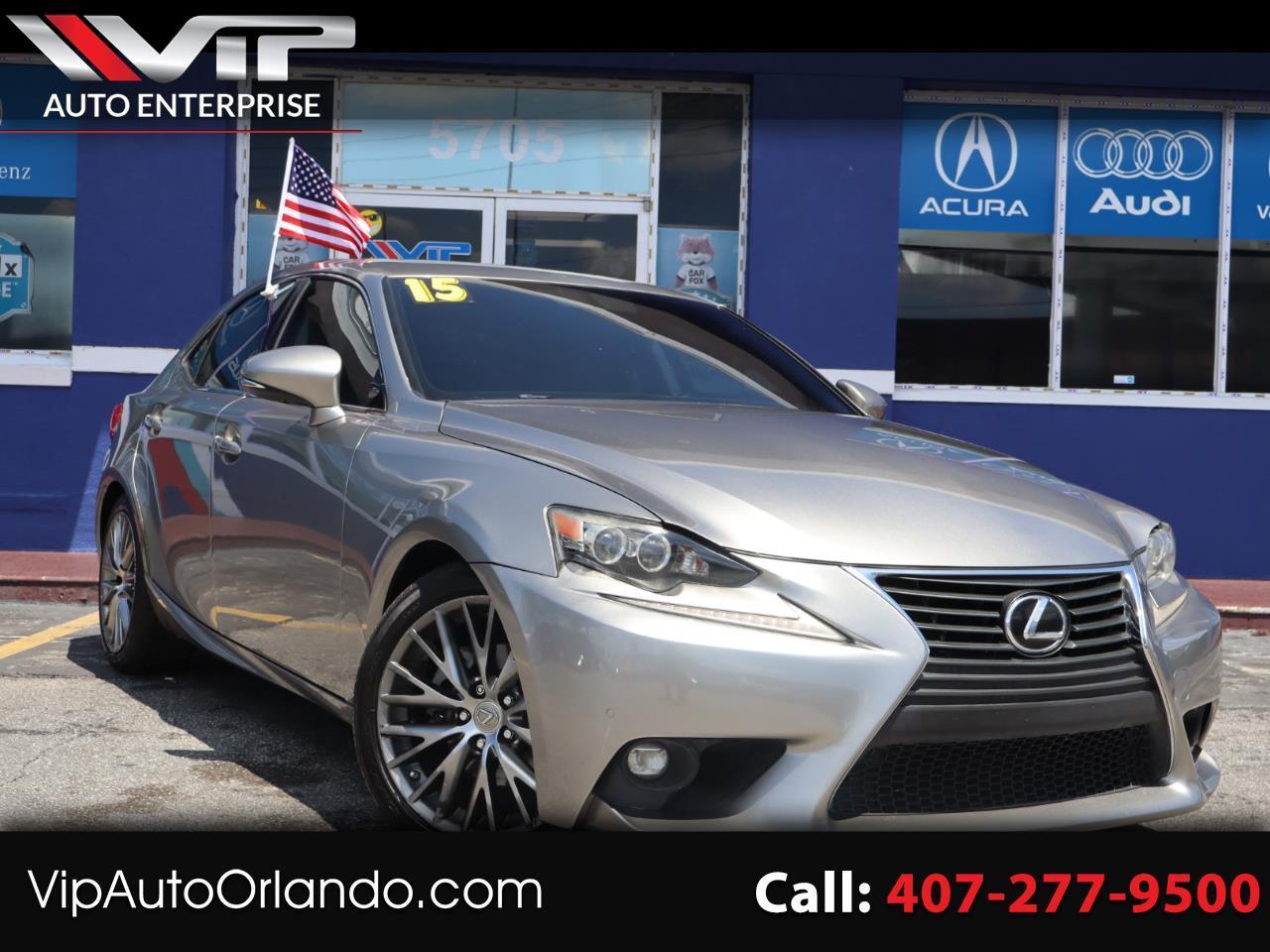 Lexus IS 250 4dr Sport Sdn RWD 2015