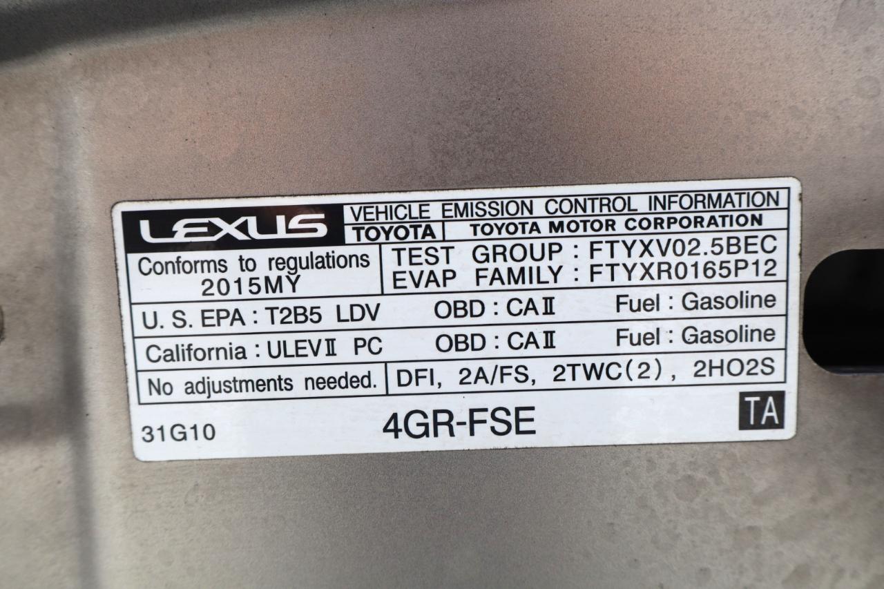Lexus IS 250 4dr Sport Sdn RWD 2015