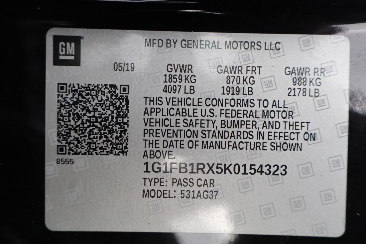 Chevrolet Camaro 2dr Cpe 1LT 2019