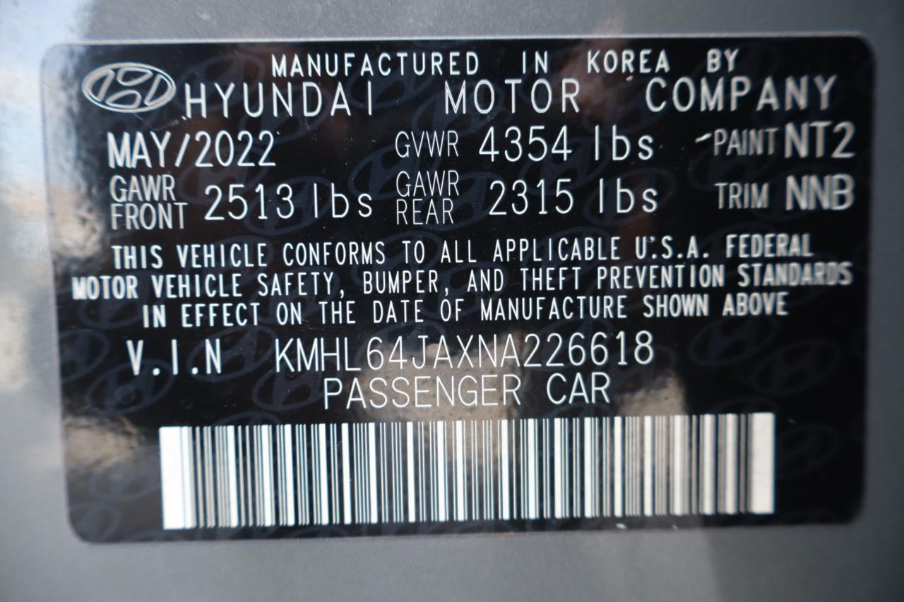 Hyundai Sonata SEL 2.5L 2022