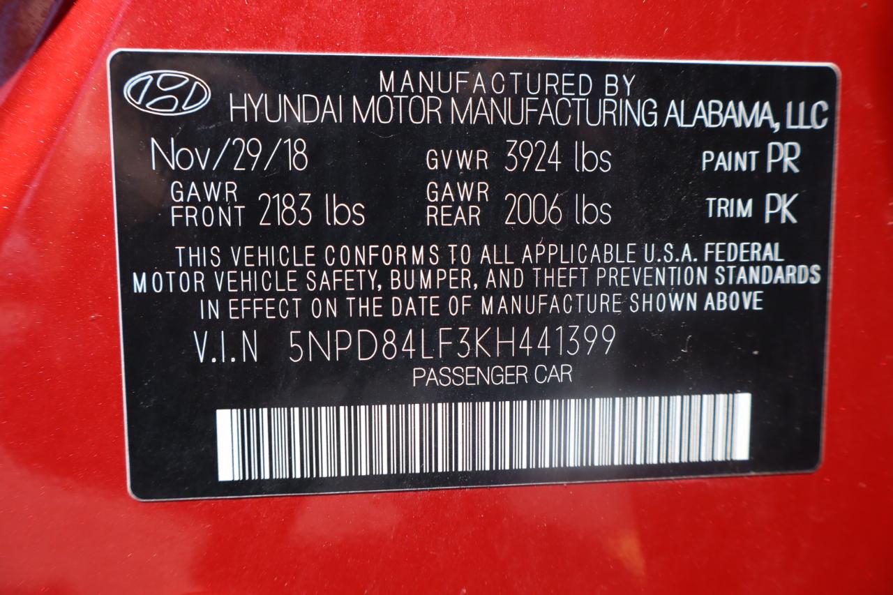 Hyundai Elantra SEL Auto 2019