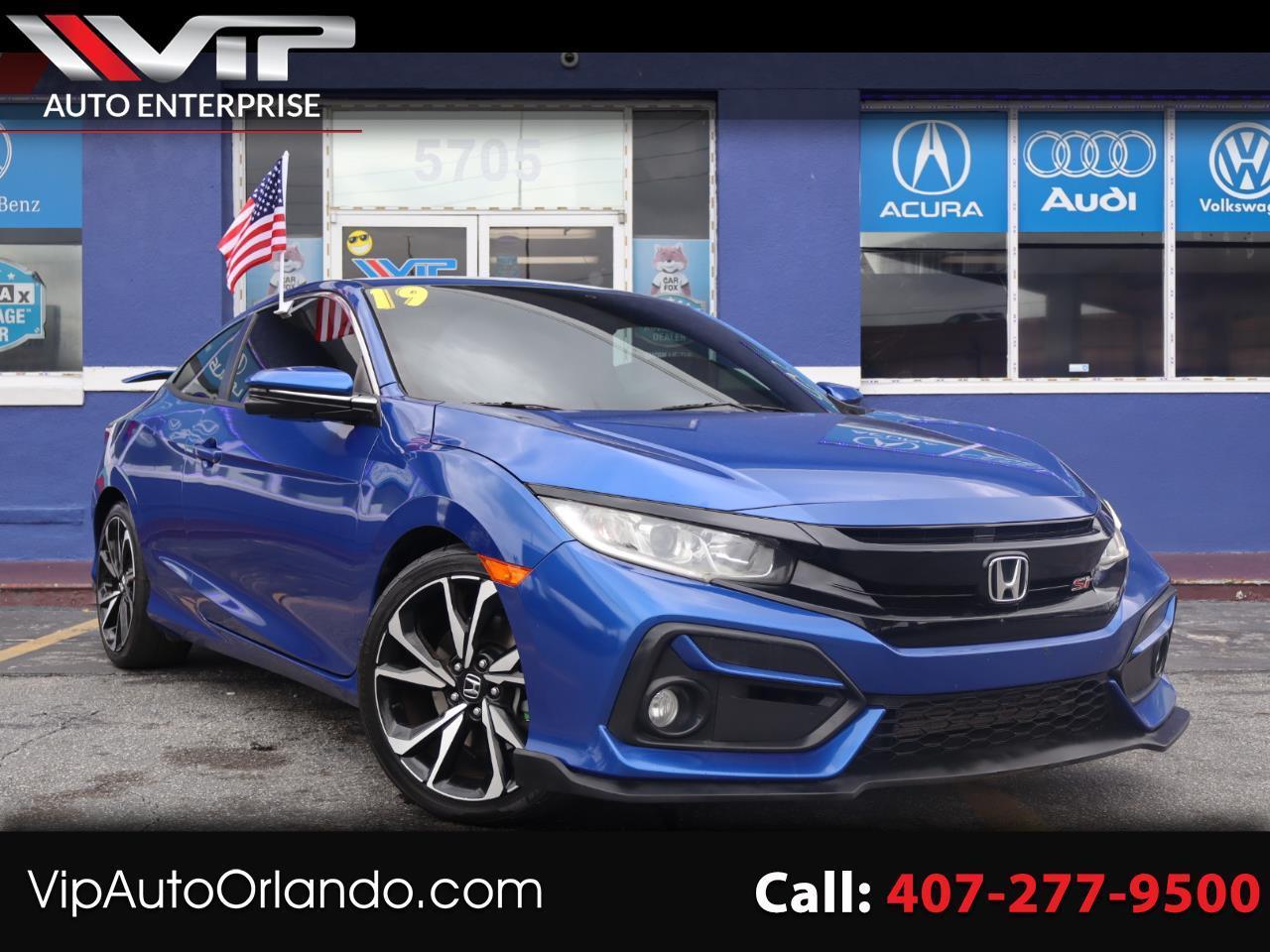 Honda Civic Si Coupe Manual w/Summer Tires *Ltd Avail* 2019