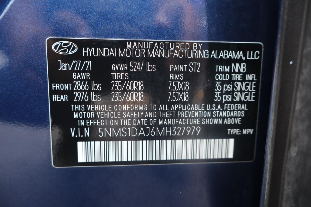 Hyundai Santa Fe SE AWD 2021