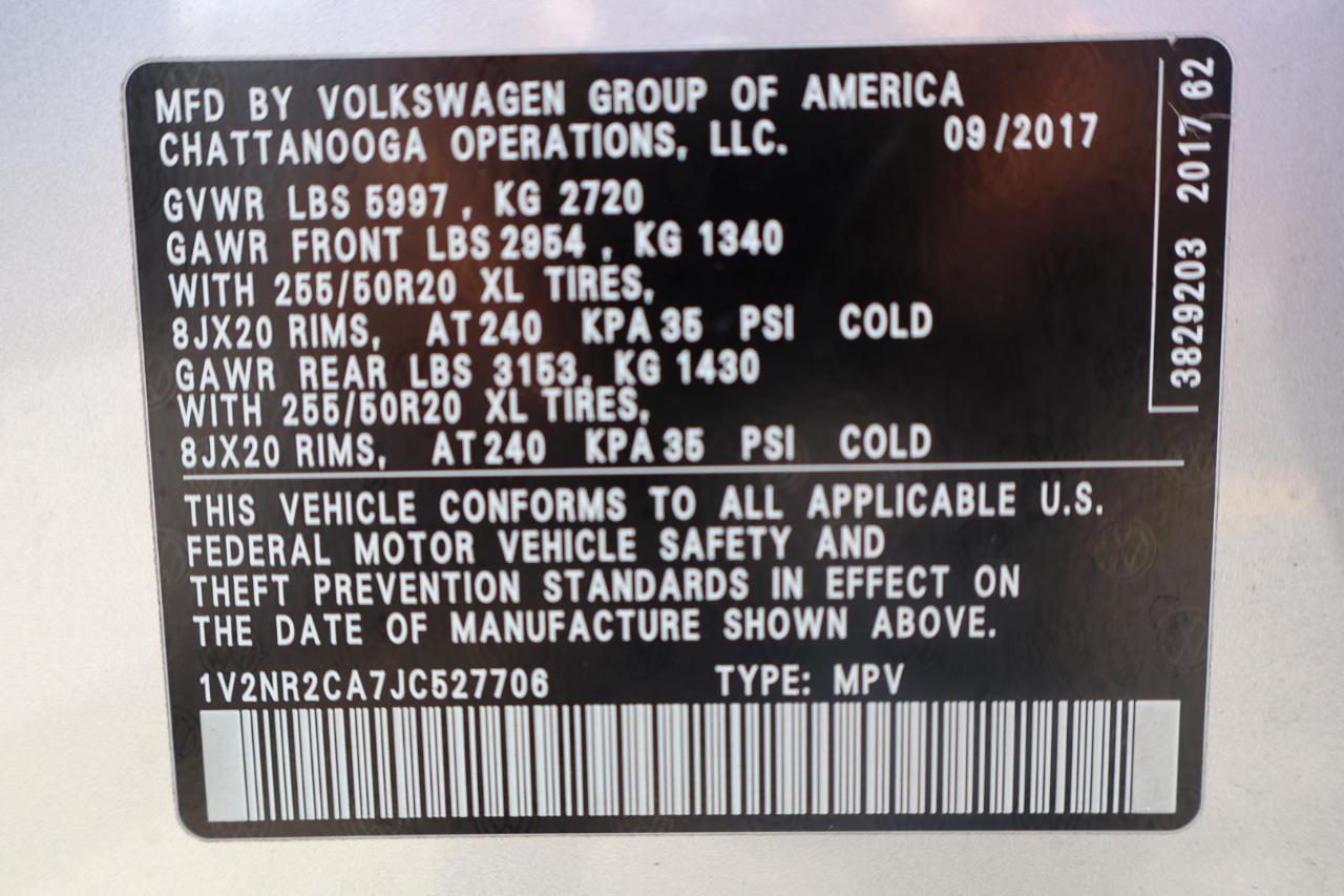 Volkswagen Atlas 3.6L V6 SEL Premium 4MOTION 2018