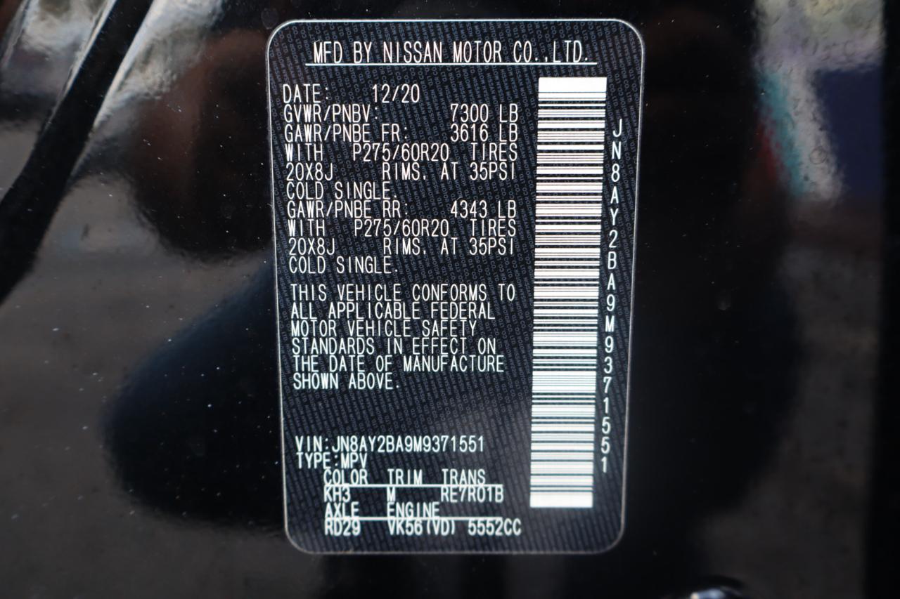 Nissan Armada 4x2 SL 2021
