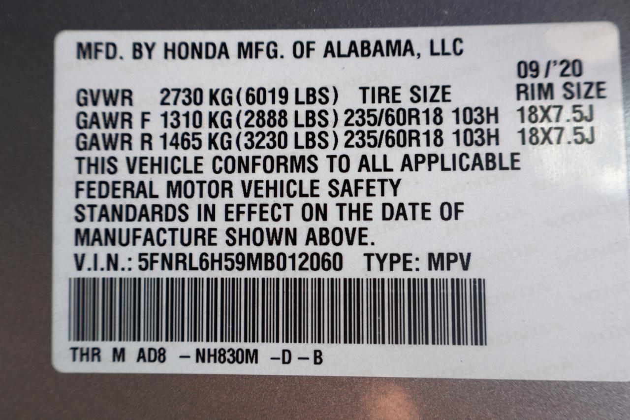 Honda Odyssey EX Auto 2021